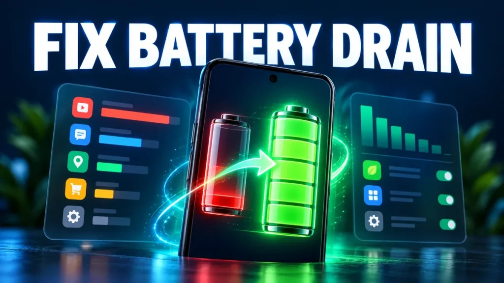 Android Battery Draining Fast? How to Find and Fix the Apps Responsible