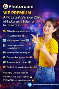 Photoroom VIP Premium APK Latest Version 2026