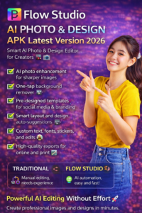Flow Studio AI Photo & Design APK Latest Version 2026